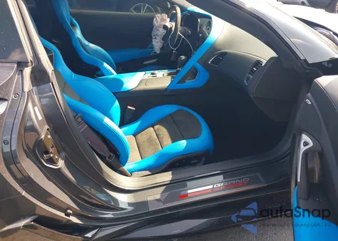 2017 Chevrolet Corvette Grand Sport из США, поврежденный, VIN 1G1Y12D72H5300665